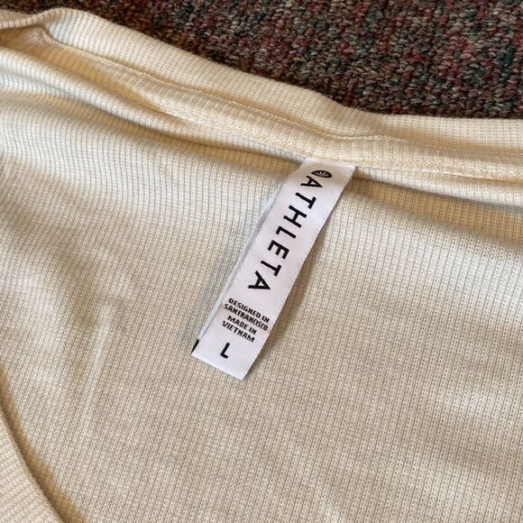 Athleta ribbed long sleeve L - Picture 5 of 6